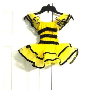 A bumblebee costume